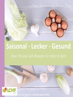 cover image of LCHF pur--Saisonal. Lecker. Gesund --März & April